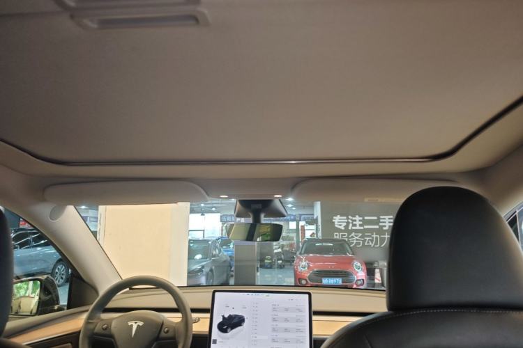 Used Tesla Model Y 2022 Revised Version Long-Range All-Wheel Drive Headliner