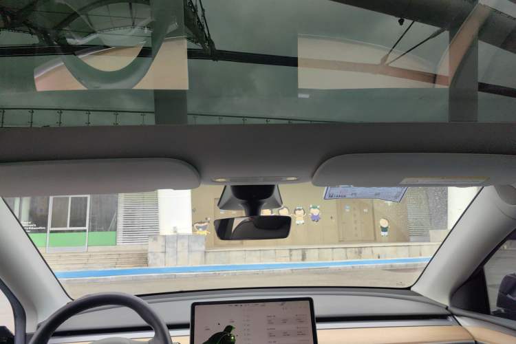 Used Tesla Model Y 2022 Rear-Wheel-Drive Version Headliner
