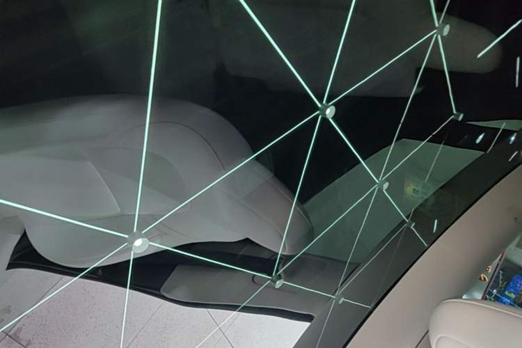 Used Tesla Model Y 2022 Revised Version Rear-Wheel Drive Headliner