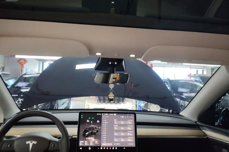 Used Tesla Model Y 2022 Revised Version Long-Range All-Wheel Drive Headliner