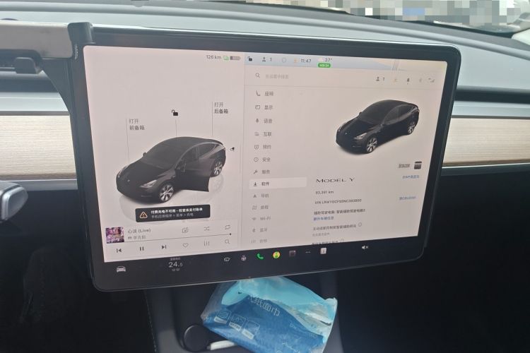 Used Tesla Model Y 2022 Rear-Wheel-Drive Version Instrument Cluster