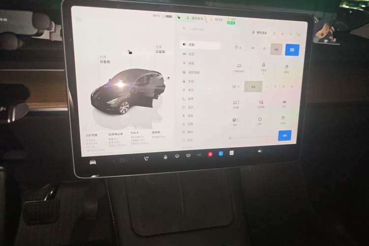 Used Tesla Model Y 2022 Revised Version Rear-Wheel Drive Instrument Cluster