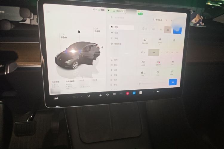 Used Tesla Model Y 2022 Revised Version Rear-Wheel Drive Instrument Cluster
