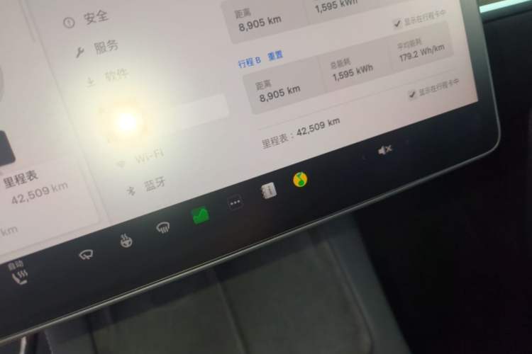 Used Tesla Model Y 2022 Revised Version Rear-Wheel Drive Instrument Cluster