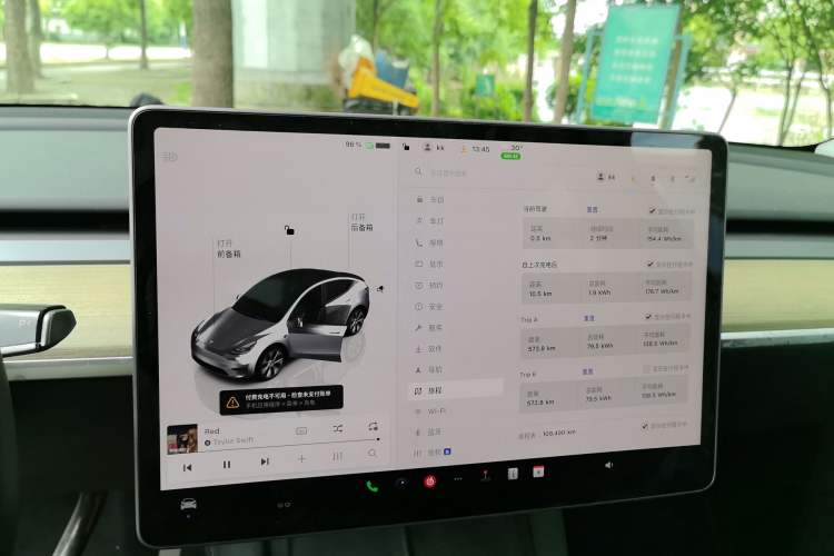 Used Tesla Model Y 2022 Revised Version Rear-Wheel Drive Instrument Cluster