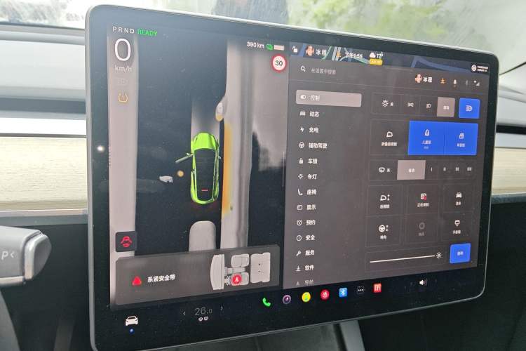 Used Tesla Model Y 2022 Revised Version Rear-Wheel Drive Instrument Cluster