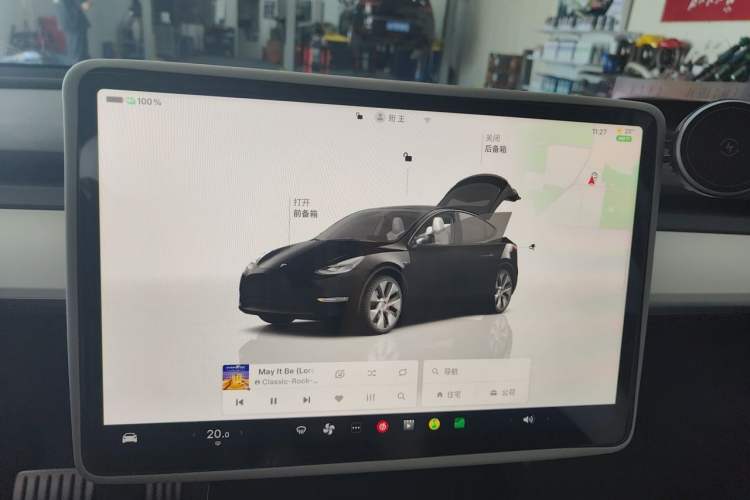 Used Tesla Model Y 2022 Performance High-Performance All-Wheel-Drive Version Instrument Cluster