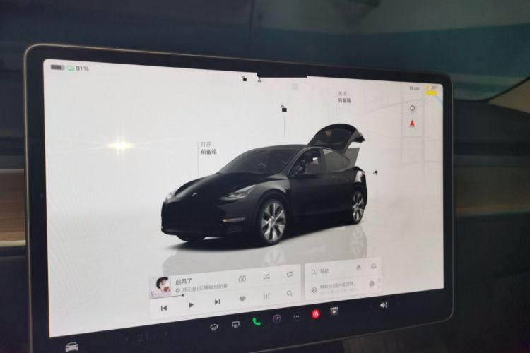 Used Tesla Model Y 2022 Revised Version Rear-Wheel Drive Instrument Cluster