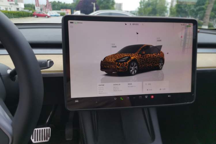 Used Tesla Model Y 2022 Revised Version Rear-Wheel Drive Instrument Cluster