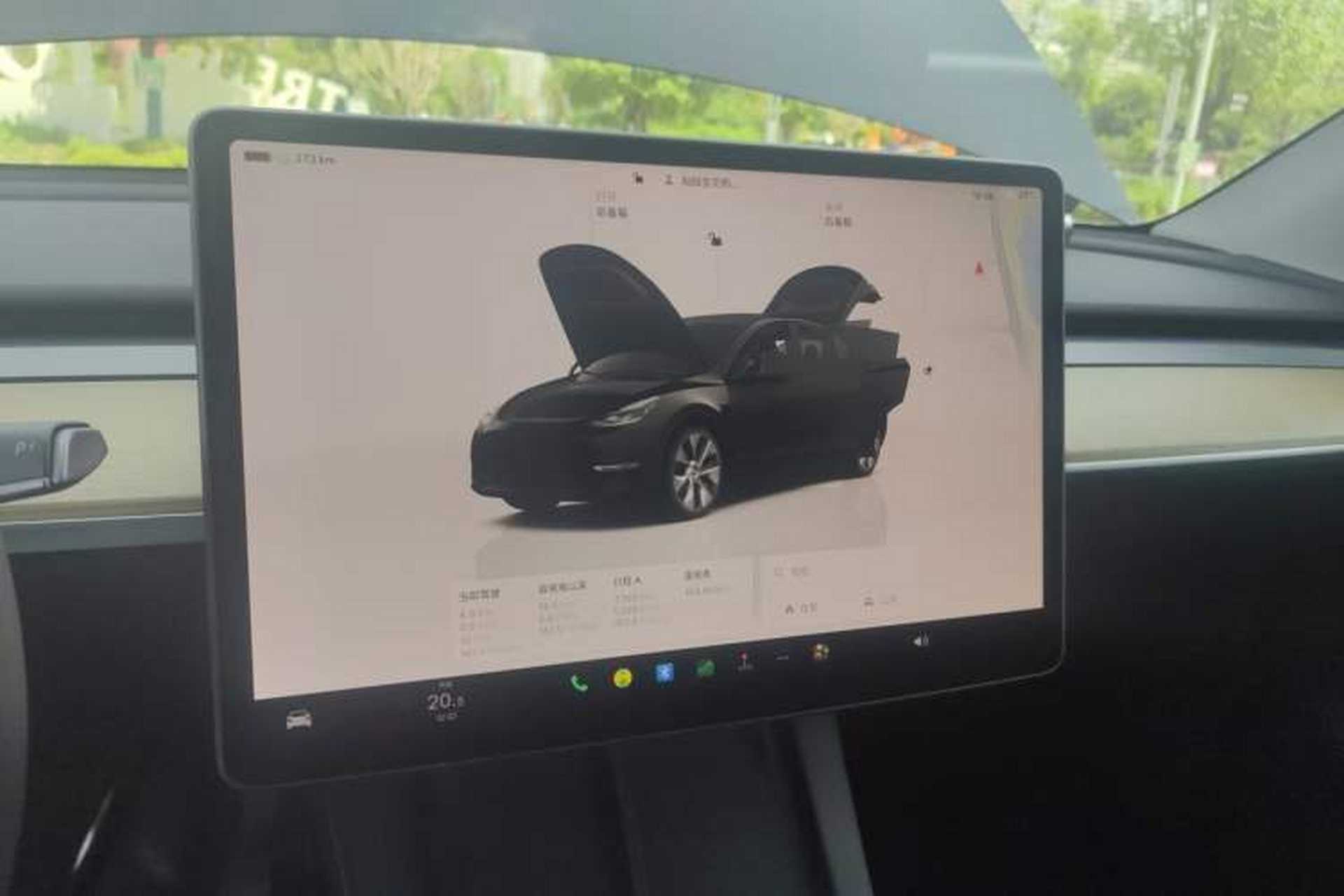 Used Tesla Model Y 2022 Revised Version Rear-Wheel Drive Instrument Cluster