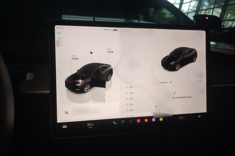 Used Tesla Model Y 2022 Revised Version Rear-Wheel Drive Instrument Cluster