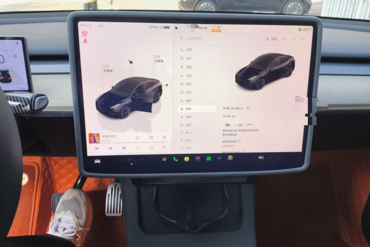 Used Tesla Model Y 2022 Revised Version Rear-Wheel Drive Instrument Cluster