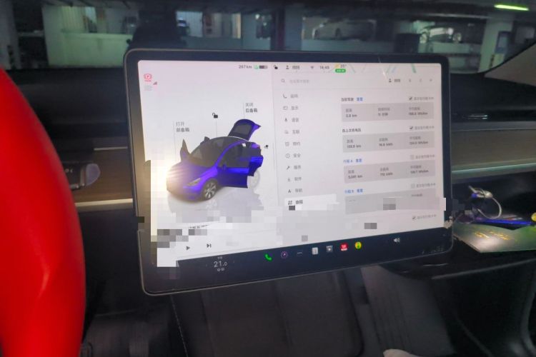 Used Tesla Model Y 2022 Revised Version Rear-Wheel Drive Instrument Cluster