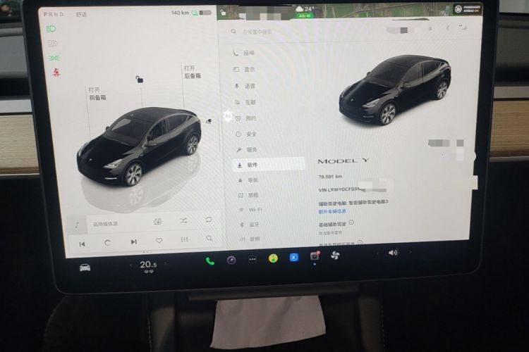 Used Tesla Model Y 2022 Rear-Wheel-Drive Version Instrument Cluster