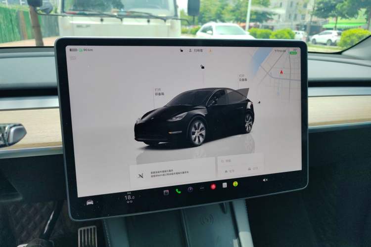 Used Tesla Model Y 2022 Revised Version Rear-Wheel Drive Instrument Cluster