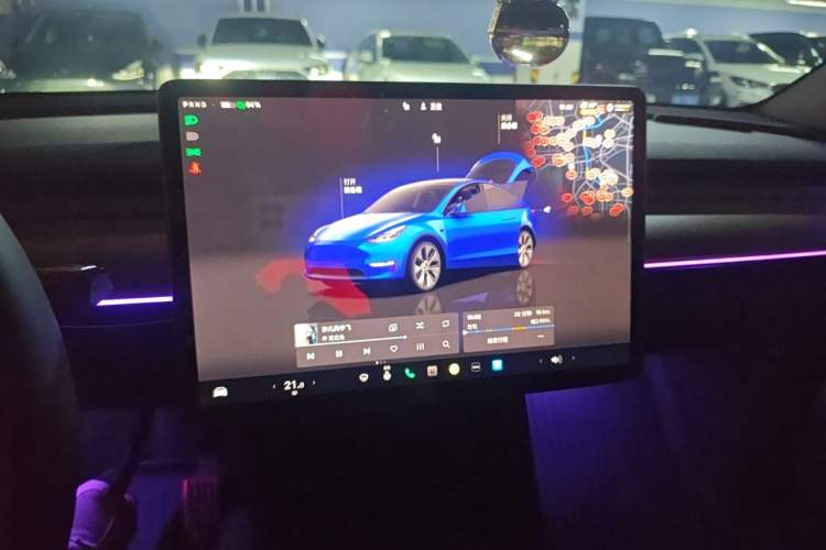 Used Tesla Model Y 2022 Revised Version Rear-Wheel Drive Instrument Cluster