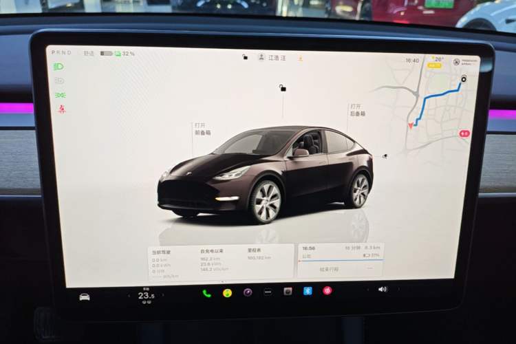 Used Tesla Model Y 2022 Revised Version Rear-Wheel Drive Instrument Cluster
