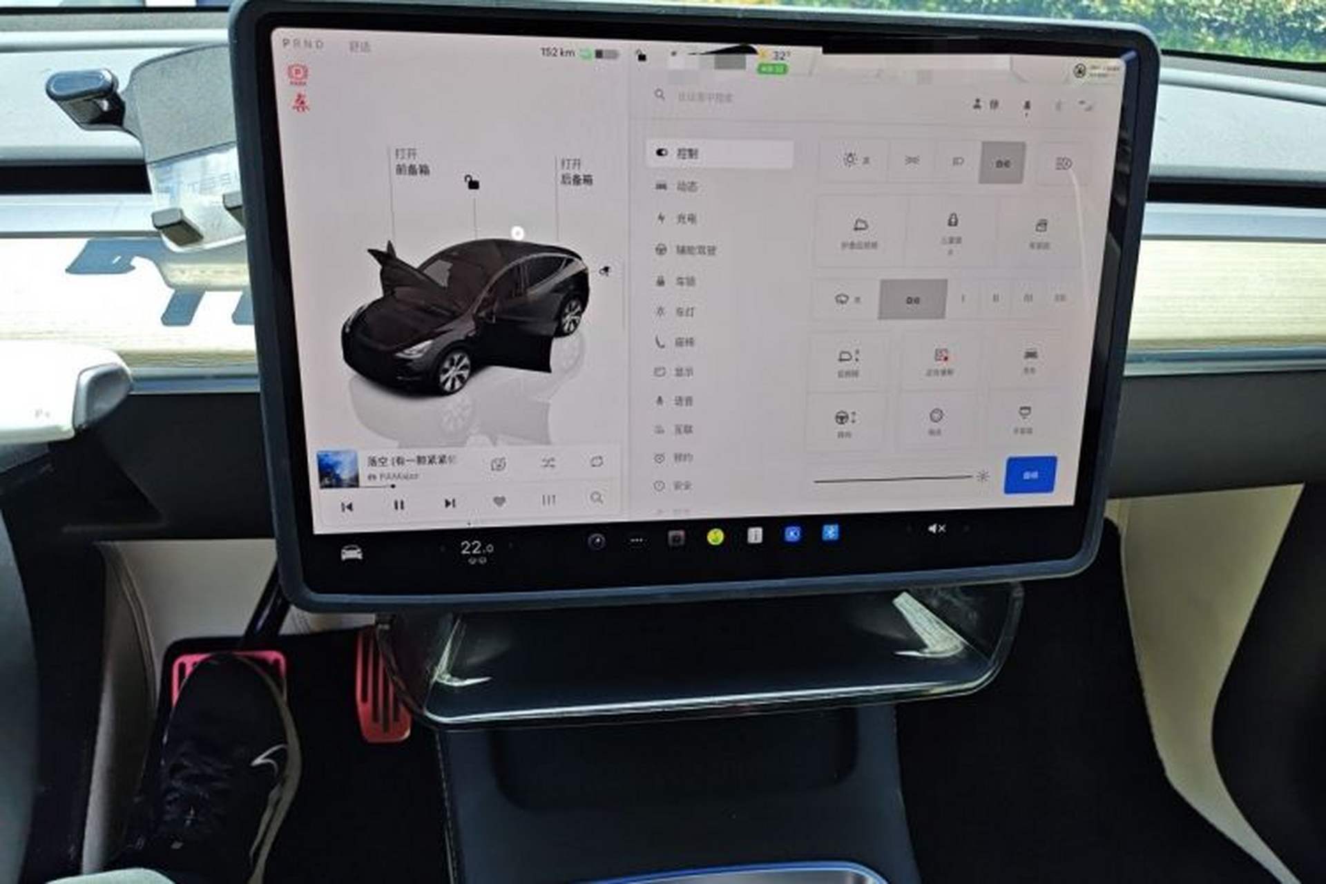 Used Tesla Model Y 2022 Revised Version Rear-Wheel Drive Instrument Cluster