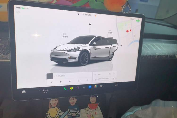 Used Tesla Model Y 2022 Revised Version Rear-Wheel Drive Instrument Cluster