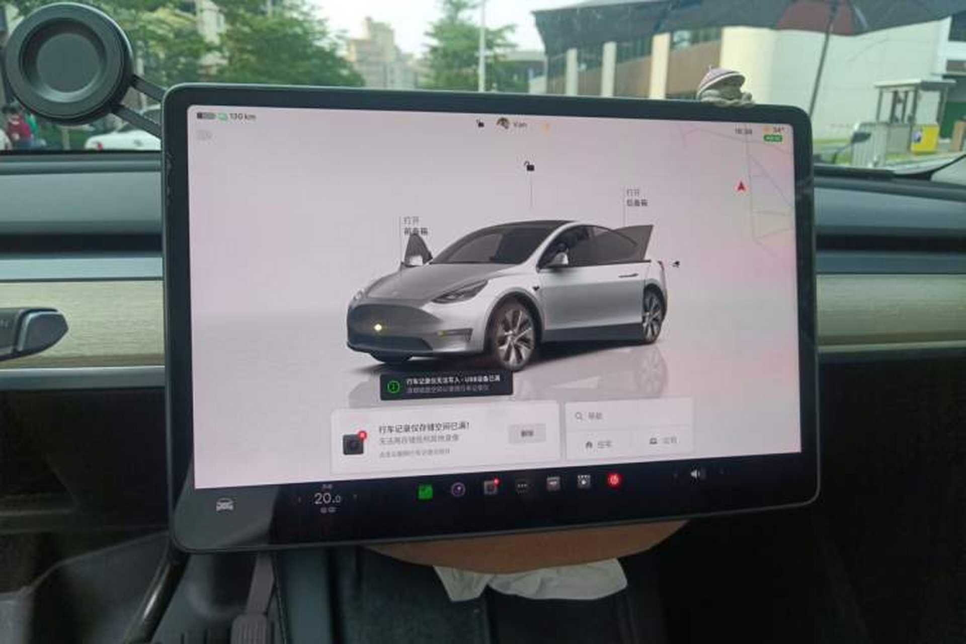 Used Tesla Model Y 2022 Revised Version Rear-Wheel Drive Instrument Cluster