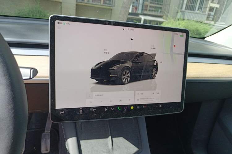 Used Tesla Model Y 2022 Long-Range All-Wheel-Drive Version Instrument Cluster