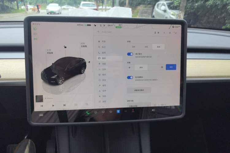 Used Tesla Model Y 2022 Revised Version Rear-Wheel Drive Instrument Cluster
