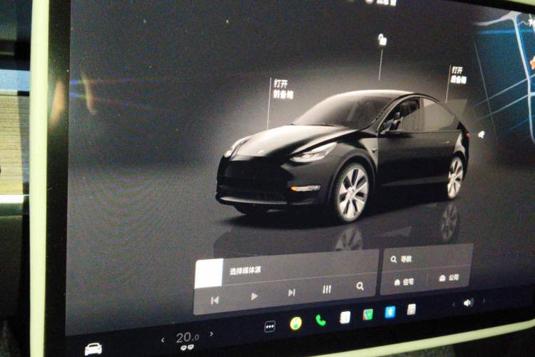 Used Tesla Model Y 2022 Revised Version Rear-Wheel Drive Instrument Cluster