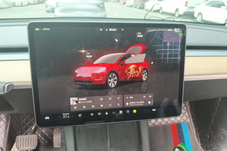 Used Tesla Model Y 2022 Revised Version Rear-Wheel Drive Instrument Cluster