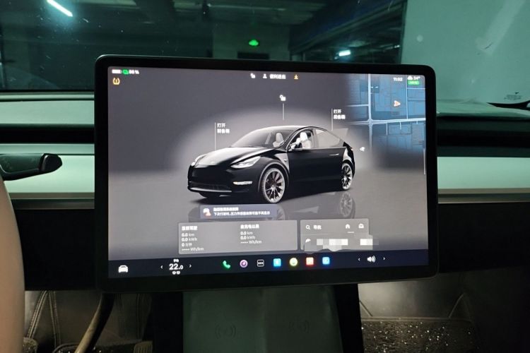Used Tesla Model Y 2022 Long-Range All-Wheel-Drive Version Instrument Cluster