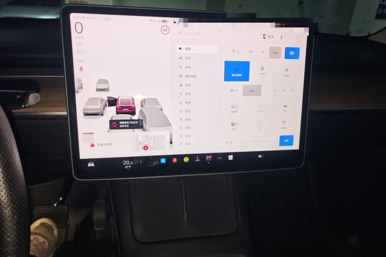 Used Tesla Model Y 2022 Revised Version Rear-Wheel Drive Instrument Cluster