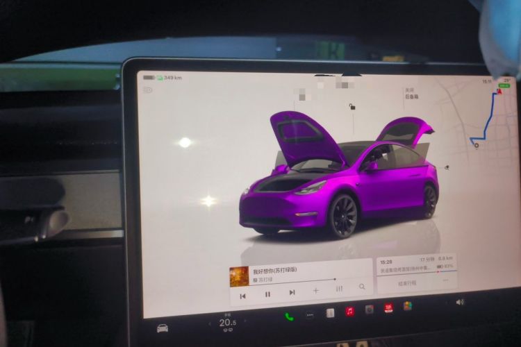 Used Tesla Model Y 2022 Revised Version Rear-Wheel Drive Instrument Cluster