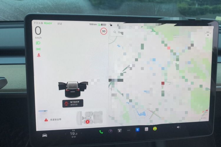 Used Tesla Model Y 2022 Rear-Wheel-Drive Version Instrument Cluster