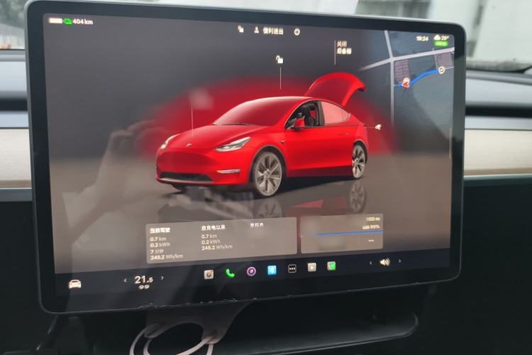 Used Tesla Model Y 2022 Revised Version Rear-Wheel Drive Instrument Cluster