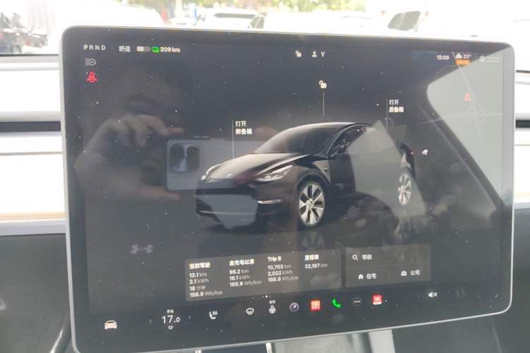 Used Tesla Model Y 2022 Revised Version Rear-Wheel Drive Instrument Cluster