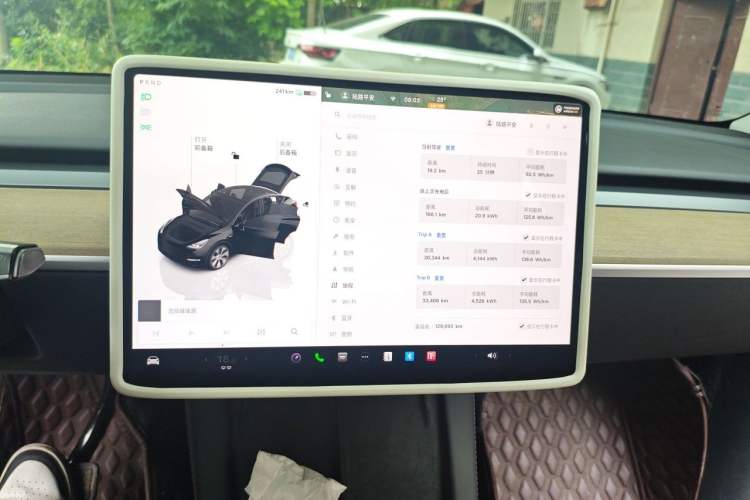 Used Tesla Model Y 2022 Revised Version Rear-Wheel Drive Instrument Cluster