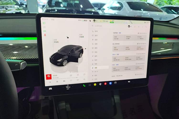 Used Tesla Model Y 2022 Rear-Wheel-Drive Version Instrument Cluster