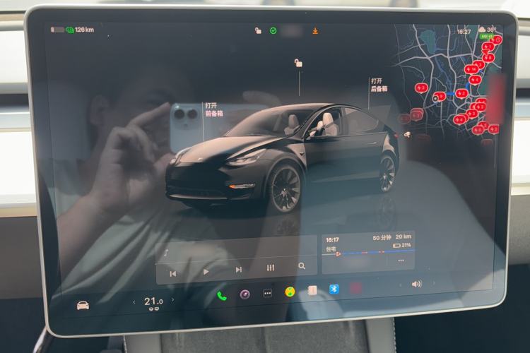 Used Tesla Model Y 2022 Revised Version Long-Range All-Wheel Drive Instrument Cluster
