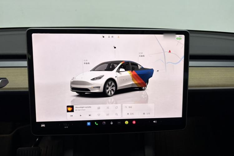 Used Tesla Model Y 2022 Revised Version Rear-Wheel Drive Instrument Cluster