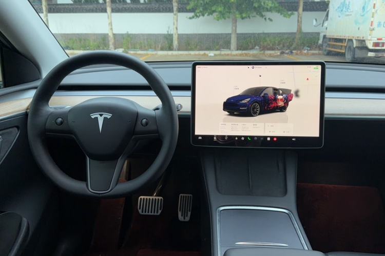 Used Tesla Model Y 2022 Revised Version Long-Range All-Wheel Drive Interior 3