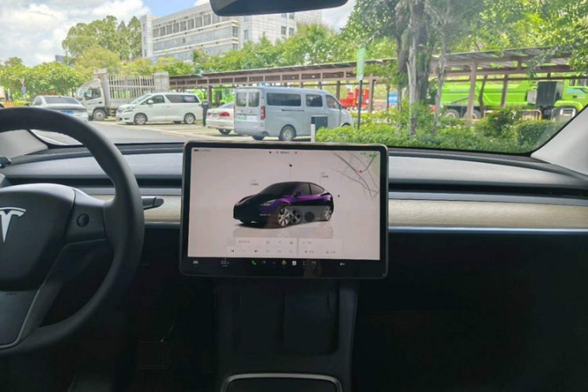 Used Tesla Model Y 2022 Revised Version Long-Range All-Wheel Drive Interior 4