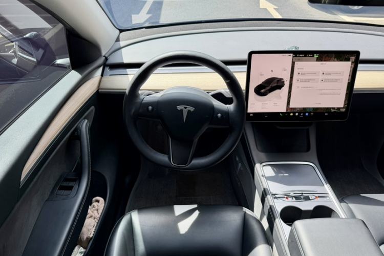 Used Tesla Model Y 2022 Revised Version Long-Range All-Wheel Drive Interior 4