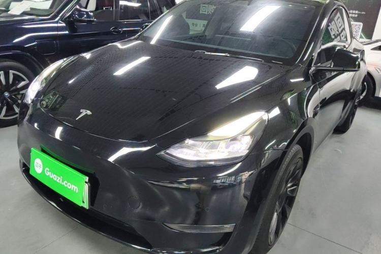 Used Tesla Model Y 2022 Revised Version Long-Range All-Wheel Drive Guazi used car, China used car export, Used car for sale, Used Tesla cars, Cheapest cars for sale, Electric vehicle, New energy car