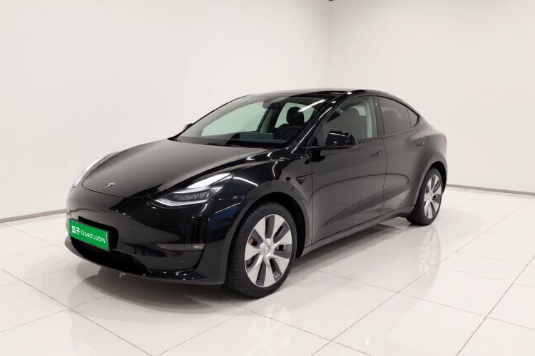 Used Tesla Model Y 2022 Revised Version Long-Range All-Wheel Drive Guazi used car, China used car export, Used car for sale, Used Tesla cars, Cheapest cars for sale, Electric vehicle, New energy car