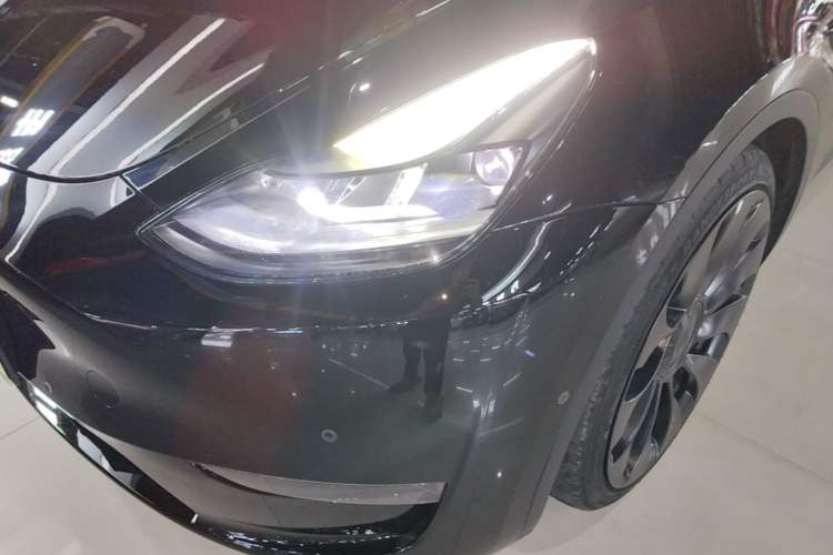 Used Tesla Model Y 2022 Performance High-Performance All-Wheel-Drive Version Left Front Headlight