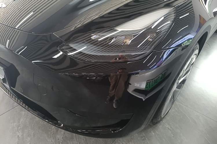 Used Tesla Model Y 2022 Rear-Wheel-Drive Version Left Front Headlight