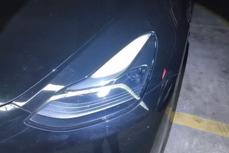 Used Tesla Model Y 2022 Revised Version Rear-Wheel Drive Left Front Headlight