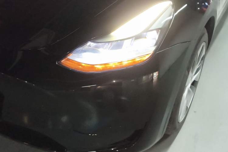 Used Tesla Model Y 2022 Rear-Wheel-Drive Version Left Front Headlight