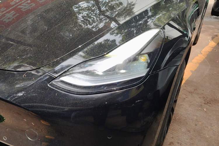 Used Tesla Model Y 2022 Revised Version Rear-Wheel Drive Left Front Headlight