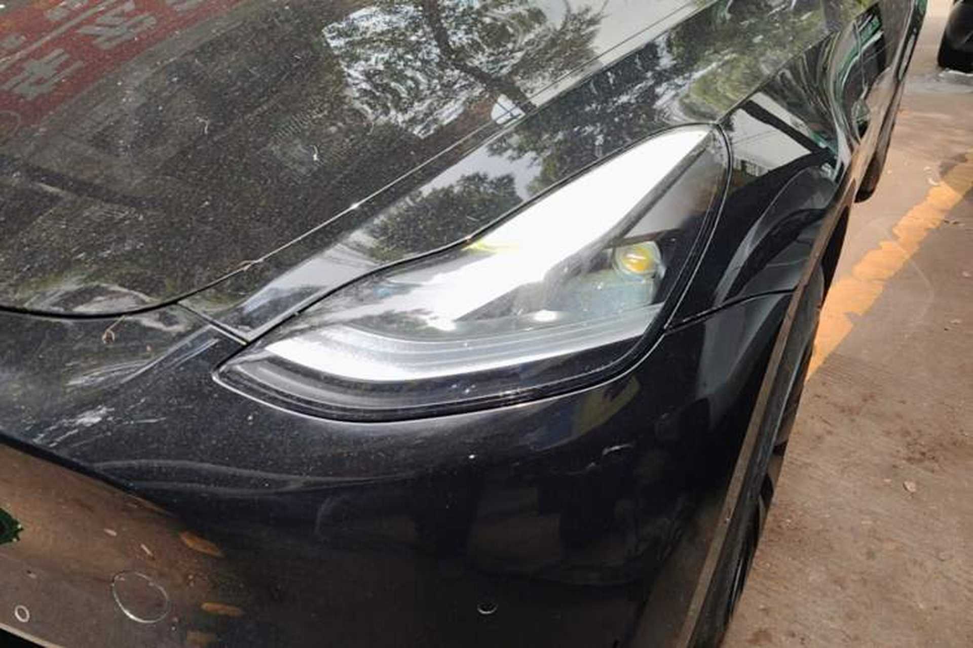 Used Tesla Model Y 2022 Revised Version Rear-Wheel Drive Left Front Headlight