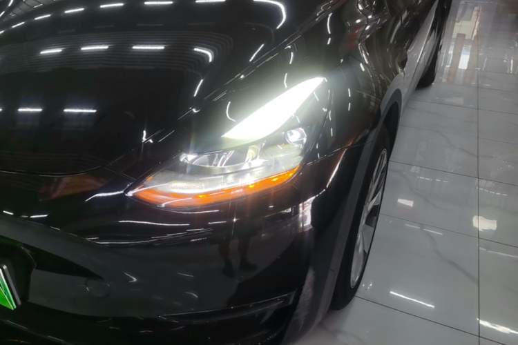 Used Tesla Model Y 2022 Revised Version Long-Range All-Wheel Drive Left Front Headlight